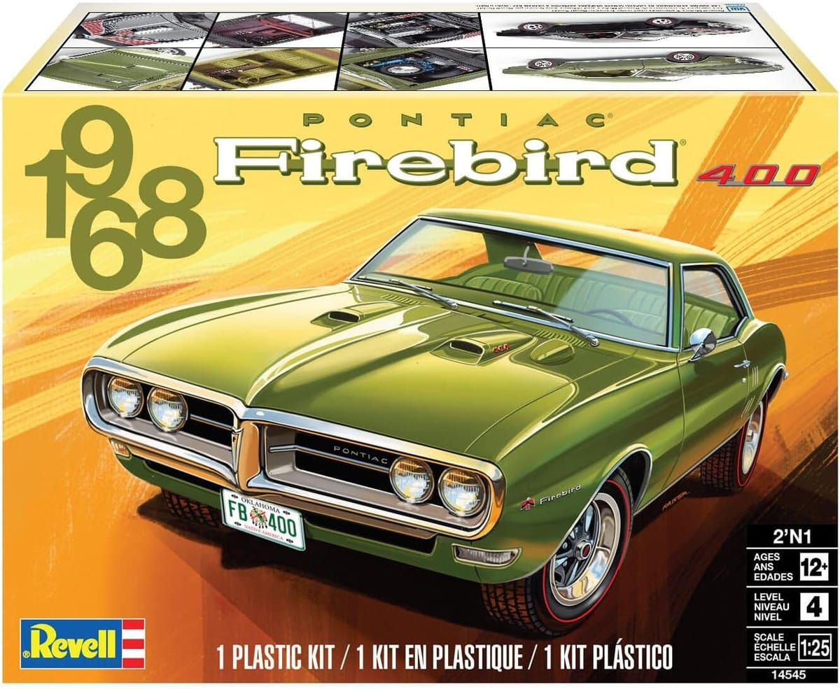 Salivating over this 1968 Revell Firebird 400