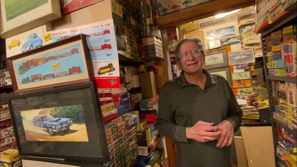 Amazing Collection of Slot Cars & Static Models & Art